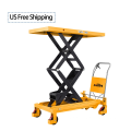 Xilin heavy duty 0.8ton 800kg tables lifting manual hydraulic scissor lift table